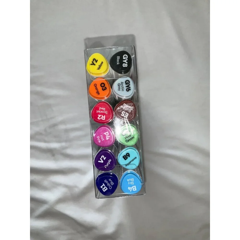 Dual Tip Art Markers Premium (12pc) NEW set
